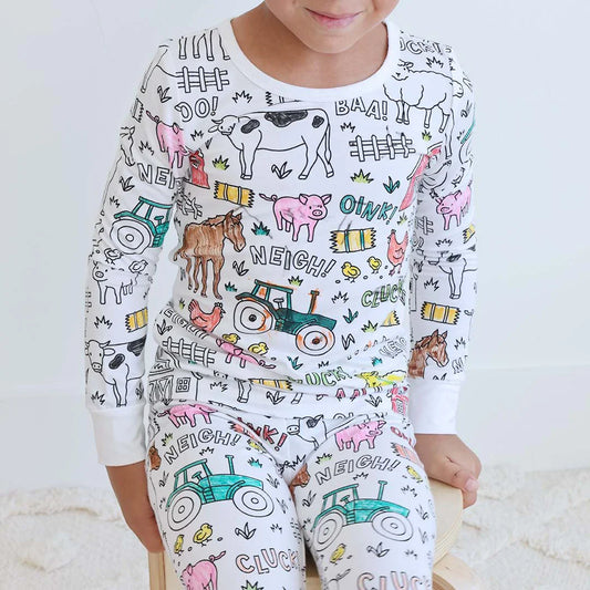 DIY Cartoon Colorable Pajamas for Kids