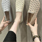 Soft-soled, Woven, Hollow Women's Shoes