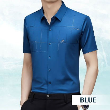 🔥HOT SALE 49% OFF🔥Men's Ice Silk Business Shirt