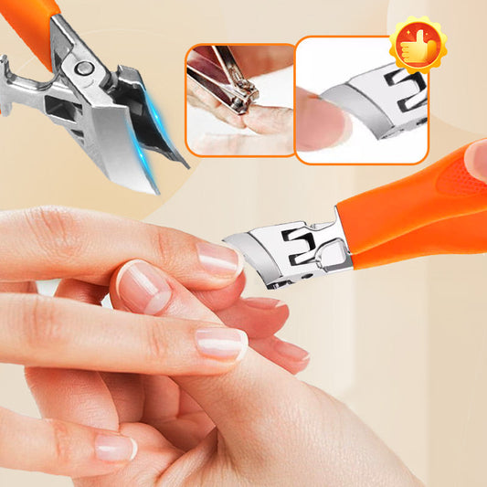 Christmas Special Offer-Wide Jaw Opening Anti-Splash Slanted Nail Clipper