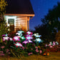 🎄 Solar-Powered  Blooming Lily Flowers Lights