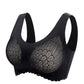 Latex 4.0 Graceful Anti-saggy Breathable Lace Large Size Bra