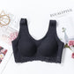 Latex 4.0 Graceful Anti-saggy Breathable Lace Large Size Bra