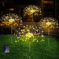 Waterproof Solar Garden Fireworks Lamp