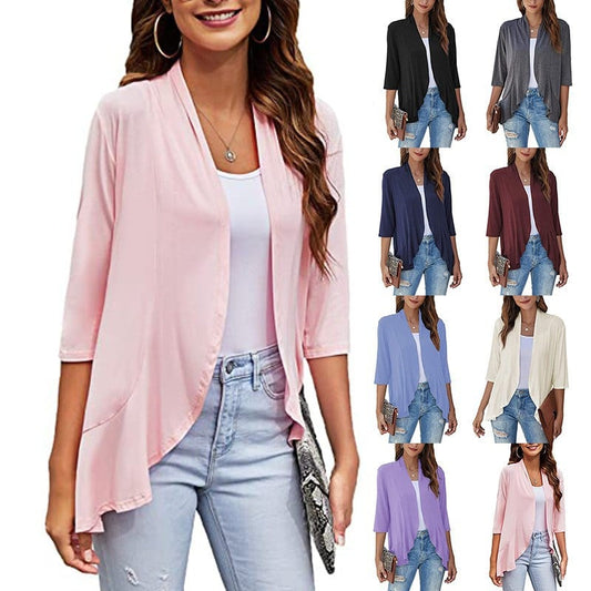 🎁Limited Stock🔥Women's Casual Lightweight Open Front Cardigans（Buy 2 Free Shipping）